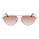 Load image into Gallery viewer, Victoria Beckham gouden metalen zonnebril