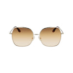 Load image into Gallery viewer, Victoria Beckham gouden metalen zonnebril
