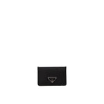 Load image into Gallery viewer, Prada Black Nylon Cardholder