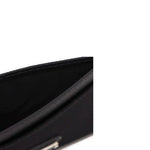 Load image into Gallery viewer, Prada Black Nylon Cardholder