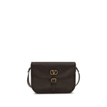 Load image into Gallery viewer, Valentino Garavani Brown Calf Leather Bos Taurus Shoulder Bag