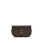 Load image into Gallery viewer, Valentino Garavani Brown Calf Leather Bos Taurus Shoulder Bag