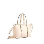 Load image into Gallery viewer, Valentino Garavani Beige Calfskin Tote Bag