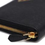 Load image into Gallery viewer, Prada Black Calfskin Wallet