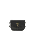 Load image into Gallery viewer, Valentino Garavani Black Calf Leather Bos Taurus Shoulder Bag