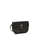 Load image into Gallery viewer, Valentino Garavani Black Calf Leather Bos Taurus Shoulder Bag