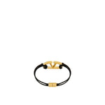 Load image into Gallery viewer, Valentino Garavani zwarte katoenen armband