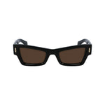 Load image into Gallery viewer, Ferragamo Black Acetate Sunglasses