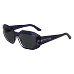 Load image into Gallery viewer, Karl Lagerfeld Purple Injected Sunglasses
