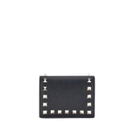 Load image into Gallery viewer, Valentino Garavani Black Calf Leather Bos Taurus Wallet