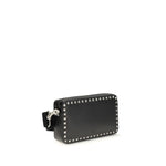 Load image into Gallery viewer, Valentino Garavani Black Calf Leather Bos Taurus Shoulder Bag