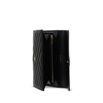 Load image into Gallery viewer, Saint Laurent Black Calf Leather Bos Taurus Wallet