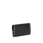 Load image into Gallery viewer, Valentino Garavani Black Calf Leather Bos Taurus Wallet