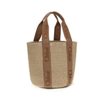Load image into Gallery viewer, Chloé Beige Raffia Backet Bag