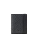 Load image into Gallery viewer, Ferragamo Black Calf Leather Bos Taurus Wallet