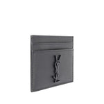 Load image into Gallery viewer, Saint Laurent Gray Calf Leather Bos Taurus Wallet