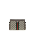Load image into Gallery viewer, Gucci handtas van bruine stof