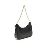 Load image into Gallery viewer, Prada Black Calf Leather Bos Taurus Shoulder Bag