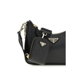Load image into Gallery viewer, Prada Black Calf Leather Bos Taurus Shoulder Bag