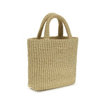 Load image into Gallery viewer, Prada Beige Raffia Handbag