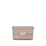Load image into Gallery viewer, Valentino Garavani Beige Calf Leather Bos Taurus Shoulder Bag