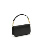 Load image into Gallery viewer, Valentino Garavani Black Calf Leather Bos Taurus Shoulder Bag