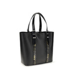 Load image into Gallery viewer, Valentino Garavani Black Calf Leather Bos Taurus Shoulder Bag
