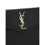 Load image into Gallery viewer, Saint Laurent Black Calf Leather Bos Taurus Wallet