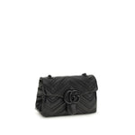 Load image into Gallery viewer, Gucci Black Calf Leather Bos Taurus Shoulder Bag