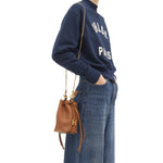 Load image into Gallery viewer, Chloé bruine kalfsleren rugzak