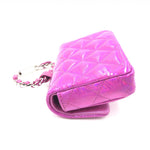 Load image into Gallery viewer, Chanel Iridescent Pink Quilted Leather Pouch