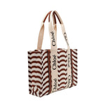 Load image into Gallery viewer, Chloé Beige Linen Tote Bag