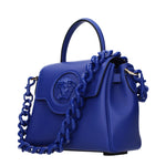 Load image into Gallery viewer, Versace Blue Leather Handbag
