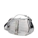Load image into Gallery viewer, Versace Gray Leather Shoulder Bag