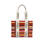 Load image into Gallery viewer, Chloé Multicolor Wool Tote Bag