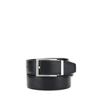 Load image into Gallery viewer, Ferragamo Black Calf Leather Bos Taurus Regular Belt