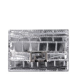 Load image into Gallery viewer, Versace Gray Leather Cardholder