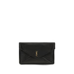 Load image into Gallery viewer, Saint Laurent Black Lamb Ovis Aries Aries Shoulder Bag