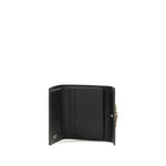 Load image into Gallery viewer, Ferragamo Black Calf Leather Bos Taurus Wallet