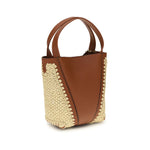 Load image into Gallery viewer, Chloé Beige Raffia Shoulder Bag