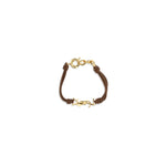 Load image into Gallery viewer, Saint Laurent Bicolor Calf Leather Bos Taurus Bracelet
