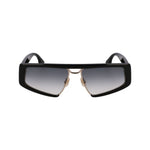 Load image into Gallery viewer, Victoria Beckham Black Metal & Plastic Sunglasses