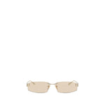 Load image into Gallery viewer, Balenciaga Beige Metal Sunglasses