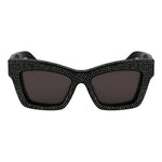 Load image into Gallery viewer, Ferragamo Black Acetate Sunglasses