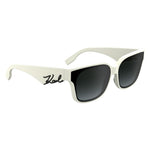 Load image into Gallery viewer, Karl Lagerfeld White Acetate Sunglasses