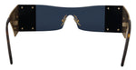 Load image into Gallery viewer, Dolce & Gabbana Gouden Metalen Rechthoekige Zonnebril DG2263
