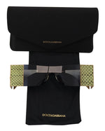 Load image into Gallery viewer, Dolce & Gabbana Gouden Metalen Rechthoekige Zonnebril DG2263