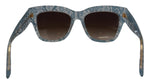 Load image into Gallery viewer, Dolce & Gabbana Blauw Kant Acetaat Kristal Vlinder DG4231 Zonnebril