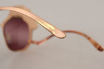 Load image into Gallery viewer, Dolce & Gabbana Roze Gouden Roos Pailletten Borduurwerk DG2202 Zonnebril