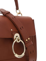 Load image into Gallery viewer, Chloé Brown Calf Leather Tess Handbag